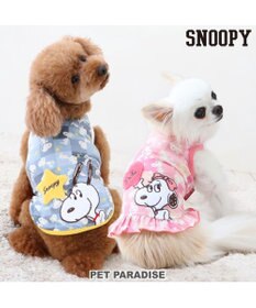PET PARADISE スヌーピー ベル タンクトップ 《ポップ柄》 小型犬