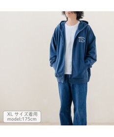 Mother garden しろたん 長袖 ジップパーカー 《フリーダム》 ユニセックス