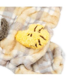PET PARADISE スヌーピー ボア サロペット 《仲良し》 中型犬