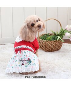 PET PARADISE 犬の服 犬 ディズニー ミニーマウス ワンピース 【小型犬】 チューリップ
