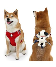 PET PARADISE スヌーピー マスコット付きハーネス ＳＭ 中型犬