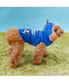 PET PARADISE スヌーピー 野球パーカー 《 ビンテージ 柄》 ブルー 小型犬