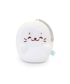 Mother garden しろたん 白いもの おばけ マスコットキーホルダー 8cm 《ノーマル / にっこり / すやすや》 【単品】