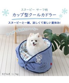 PET PARADISE スヌーピー クール カップ カドラー ベッド（40×25ｃｍ）