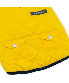 PET PARADISE J.PRESS ダイヤＳＴ 綿入ベスト 《イエロー》 小型犬