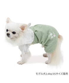 PET PARADISE ペットパラダイス ナチュラル パンツつなぎ 《小花 》 小型犬