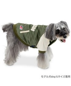 PET PARADISE J.PRESS ミリタリー スタジャン 小型犬