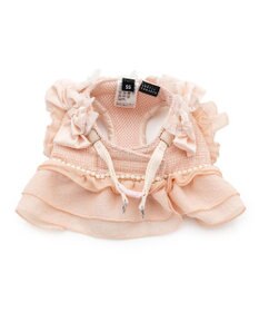PET PARADISE cherircouture ツイード ベストハーネス 《ピンク》 ４Ｓ/３Ｓ