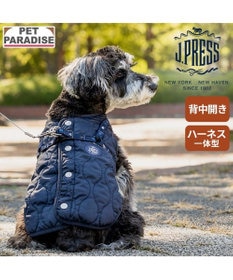 PET PARADISE J.PRESS  アウターハーネス オニオンシームステッチ 《ネイビー》 小型犬