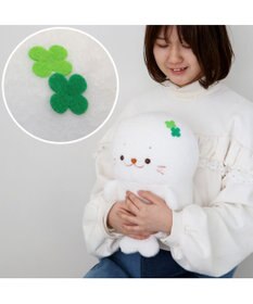 Mother garden しろたん もふもふ お座り ぬいぐるみ 【単品】