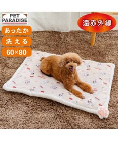 PET PARADISE ディズニー １０１匹わんちゃん 遠赤外線 ボアマット