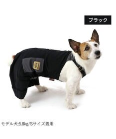 PET PARADISE ペットパラダイス オーバーオール ミリタリ ブラック 【小型犬】