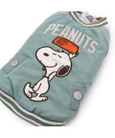 PET PARADISE スヌーピー 遠赤外線 スカジャン 《オリーブグリーン》 小型犬