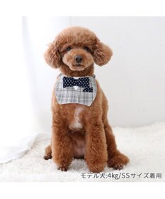 PET PARADISE ペットパラダイス 蝶ネクタイ スタイ 《チェック柄》 小型犬