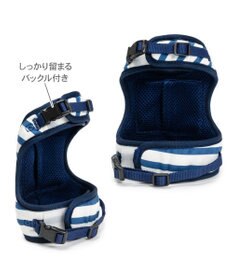 PET PARADISE リサとガスパール 保冷剤付 ベストハーネス 《ボーダー》 ＳＳ 小型犬