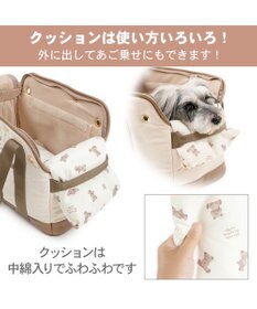 PET PARADISE ペットパラダイス くまちゃん帆布 キャリーバッグ Ｍ