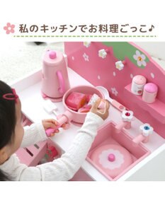 Mother garden マザーガーデン 野いちご グリルキッチン 《粒々いちご 桃》ティーポットタイプ
