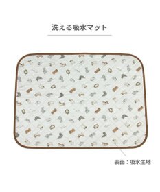 PET PARADISE ペットパラダイス makokoro 吸水マルチマット 《わんちゃん柄》