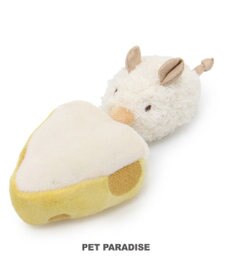 PET PARADISE ペットパラダイス ぶるぶる トイ《白 ねずみ》
