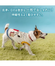 PET PARADISE スヌーピー プレミアム ペティヒート タンクトップ 《ドーナツ柄》 小型犬