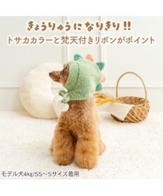 PET PARADISE ペットパラダイス シェニール 恐竜帽子 ４Ｓ～３Ｓ/ＳＳ～Ｓ