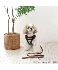 PET PARADISE スヌーピー ハーネス＆リード 《ワッペン柄》 ３Ｓ 小型犬