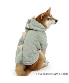 PET PARADISE ペットパラダイス 恐竜もこボアパーカー  中型犬 大型犬