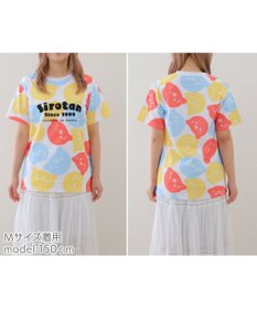 Mother garden しろたん Tシャツ 半袖  《総柄》 ユニセックス