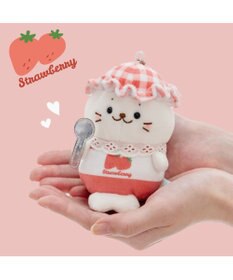 Mother garden しろたん ジャムキーホルダー 《いちごしろたん》 単品
