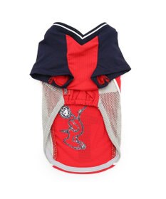 PET PARADISE スヌーピー バレーボール Tシャツ 接触冷感《レッド》 中型犬 大型犬