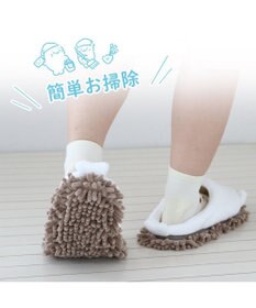 Mother garden しろたん お掃除スリッパ 《23cm～/25cm～》