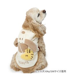 PET PARADISE スヌーピー なかよし パーカー 中型犬