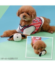 PET PARADISE スヌーピー ビブスＴシャツ 《ホワイト》 小型犬