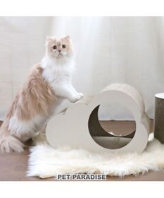 PET PARADISE 猫 爪とぎ ダンボール 単品《月 / 雲》
