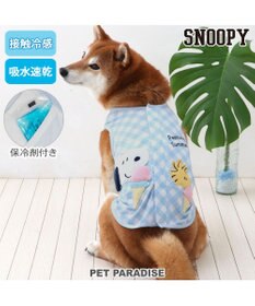 PET PARADISE スヌーピー ポケットクール タンクトップ 《アイス柄》 中型犬 大型犬