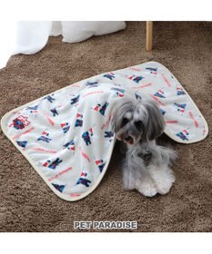 PET PARADISE リサとガスパール ブランケット 《頬杖柄》