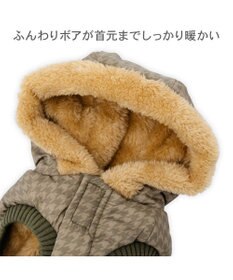 PET PARADISE ペットパラダイス 防寒コート 《千鳥柄》 小型犬