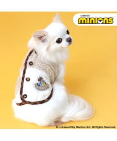 PET PARADISE ミニオン 背中開き ボアベスト 《編み柄》 小型犬