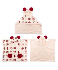 PET PARADISE ディズニー ミッキーマウス 着る毛布 《ニット柄》 中型犬