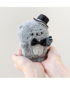 Mother garden しろたん モノクロ ぽてぽて マスコット 《らっこいぬ》 単品