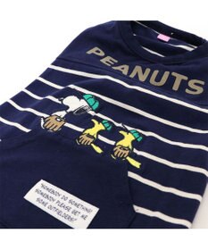 PET PARADISE スヌーピー お揃い 野球柄 Ｔシャツ 【小型犬】《ネイビー／ホワイト》