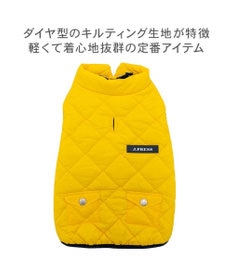 PET PARADISE J.PRESS ダイヤＳＴ 綿入ベスト 《イエロー》 中型犬 大型犬