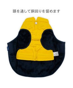 PET PARADISE J.PRESS ダイヤＳＴ 綿入ベスト 《イエロー》 中型犬 大型犬