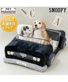 PET PARADISE スヌーピー マイカーカドラー  （92×60cm） Ｌ 小型犬