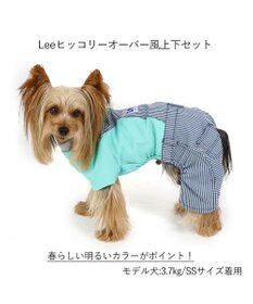 PET PARADISE 犬の服 犬 服 秋冬 Ｌｅｅ パンツ つなぎ 【小型犬】 ヒッコリー