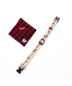 PET PARADISE ディズニー ミッキーマウス プルート  散歩柄首輪【ＳＳ】 小型犬