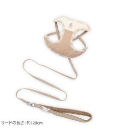 PET PARADISE ペットパラダイス くまちゃん リード付きハーネス 《チェック柄》 Ｓ
