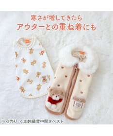 PET PARADISE ペットパラダイス くまちゃん ペティヒート 天竺  タンクトップ 《赤リボン》 超小型犬 小型犬
