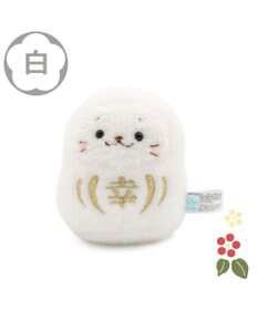Mother garden しろたん  幸だるま マスコット 《白色》 単品