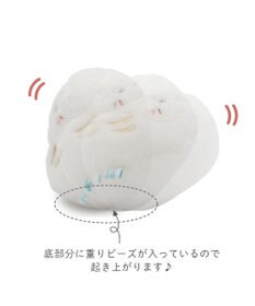 Mother garden しろたん  幸だるま マスコット 《白色》 単品